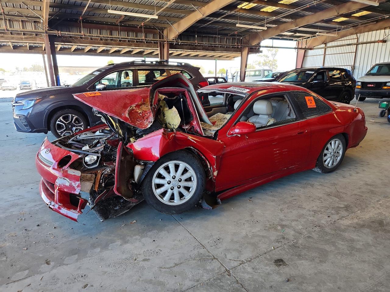1997 Lexus SC 300, VIN JT8CD32Z0V0040275 — Front end