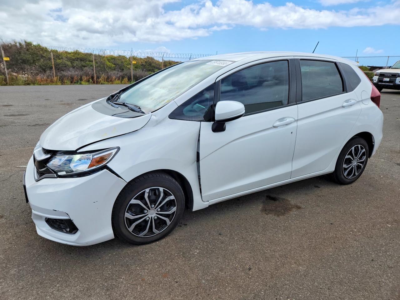 2019 Honda Fit LX, VIN 3HGGK5H47KM731586 — Front end