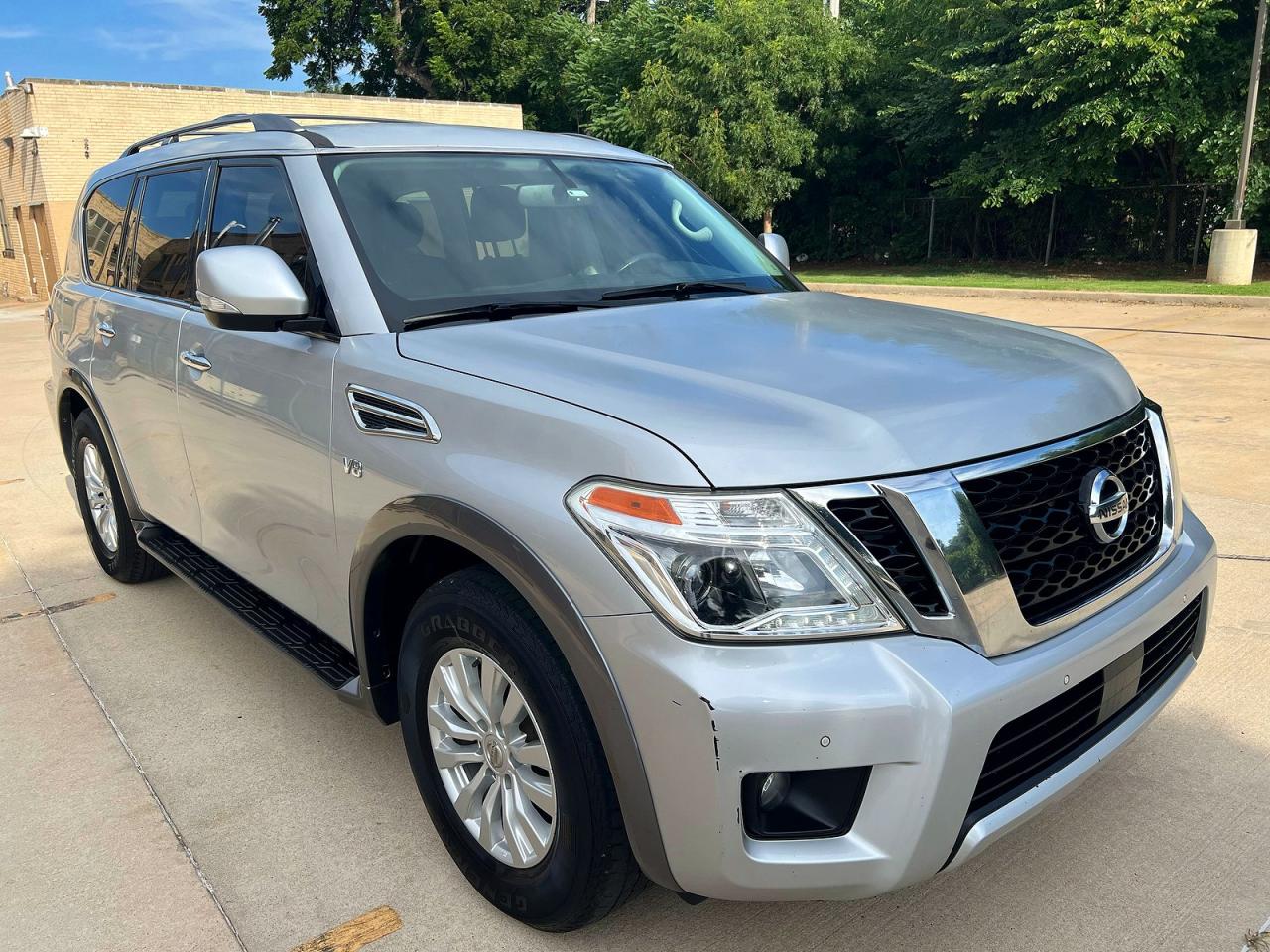 2018 Nissan Armada SL, VIN JN8AY2ND7JX002961 — Minor dents and scratches