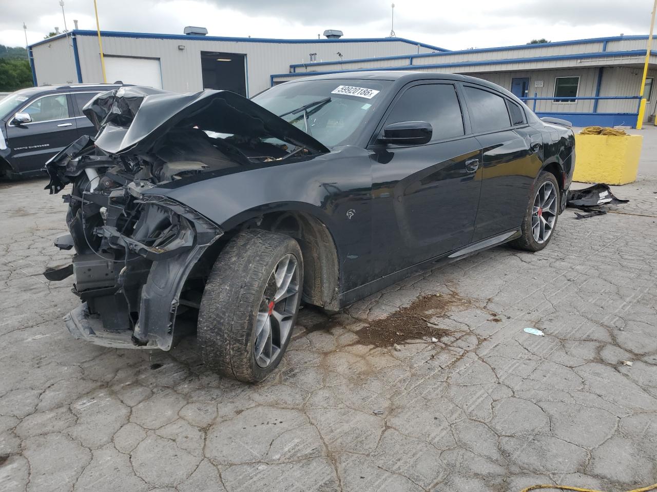 2022 Dodge Charger GT, VIN 2C3CDXHG1NH208827 — Front end
