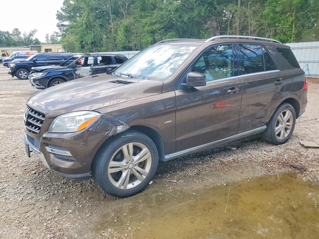2012 Mercedes-Benz M 350, VIN 4JGDA2EB9CA011853 — Normal wear