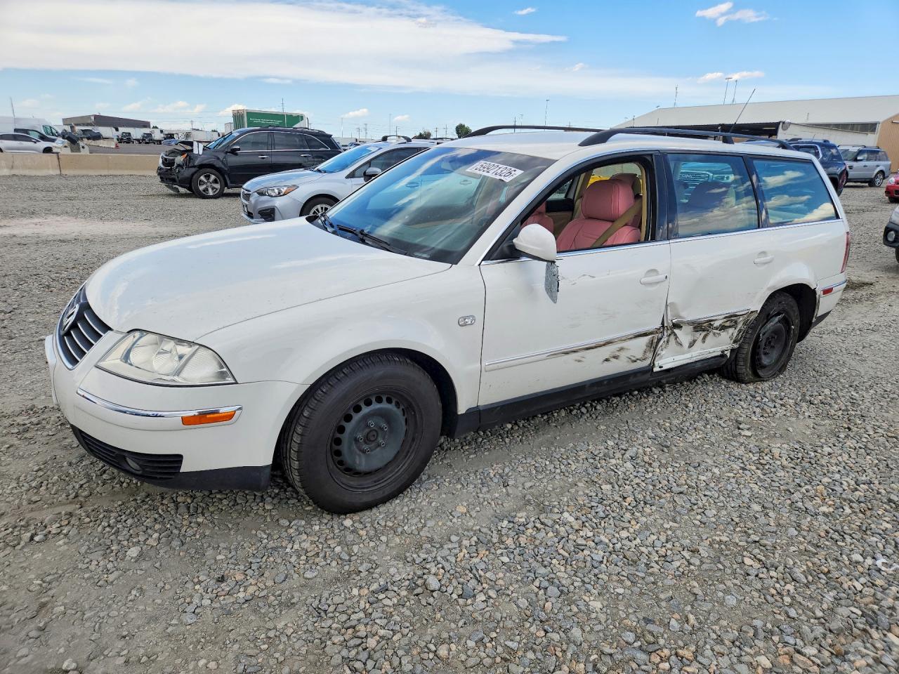 2002 Volkswagen Passat GLS, VIN WVWVD63B72E334428 — Side