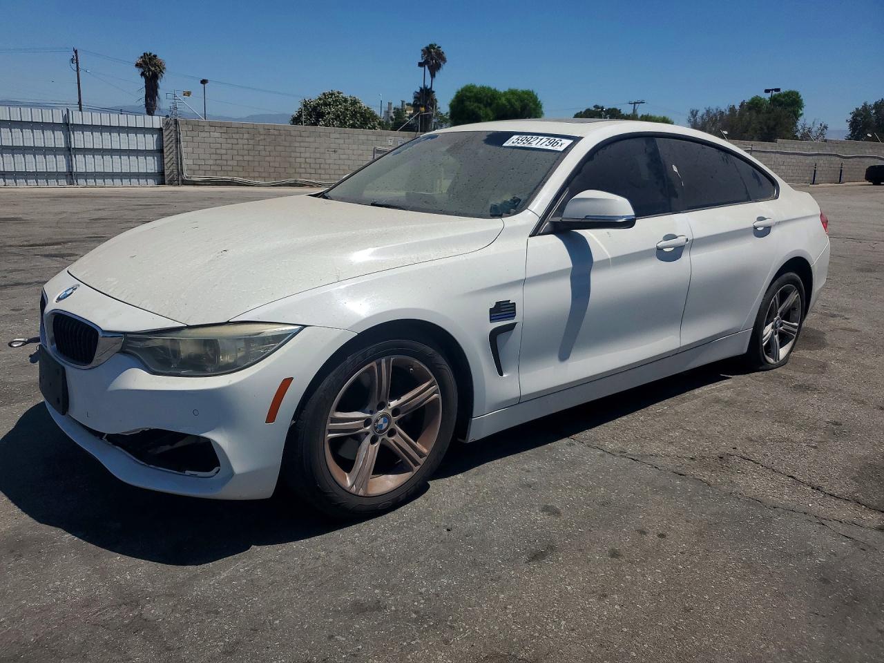 2015 BMW 4 Series 428i, VIN WBA4A9C58FGL85959 — Vandalism
