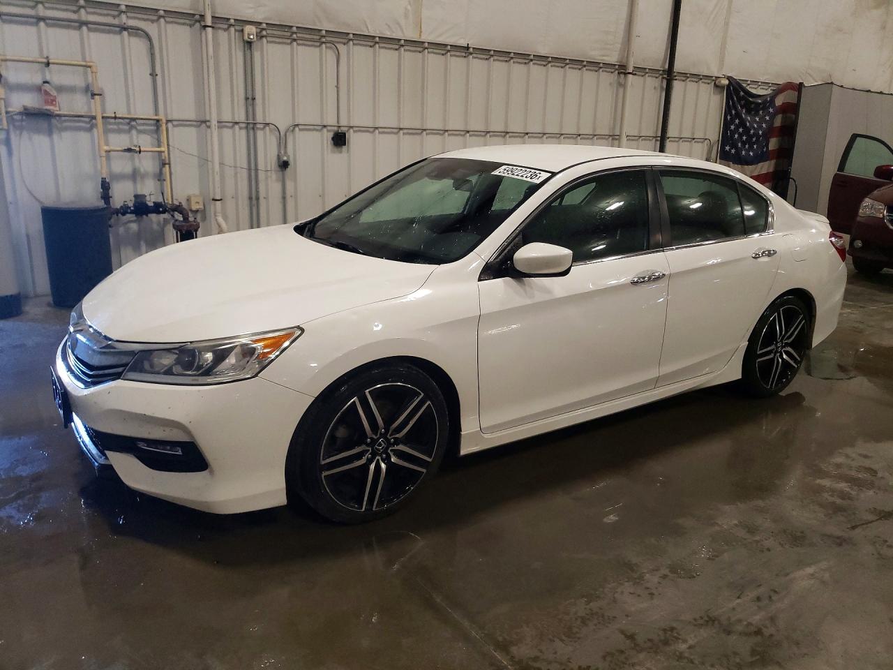 2016 Honda Accord Sport, VIN 1HGCR2F62GA085911 — Hail