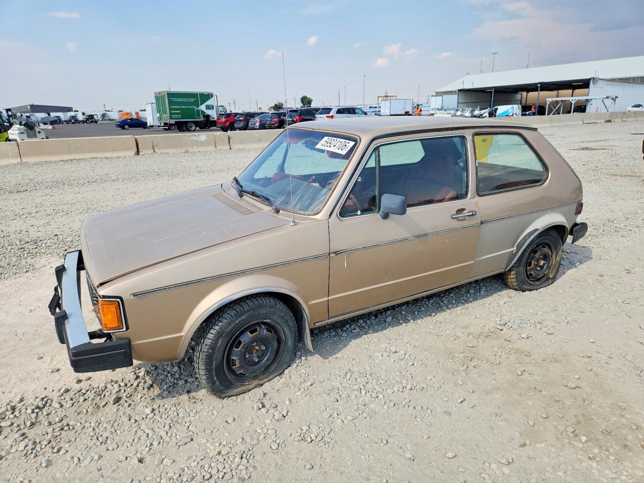 1981 Volkswagen Rabbit, VIN 1VWCG9176BV050879 — Side