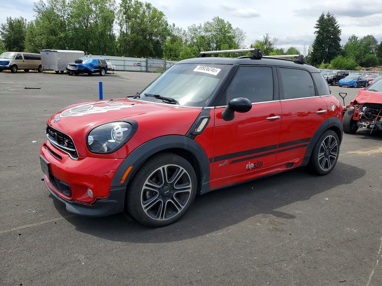 2015 MINI Countryman S, VIN WMWZC5C5XFWP48714 — Minor dents and scratches