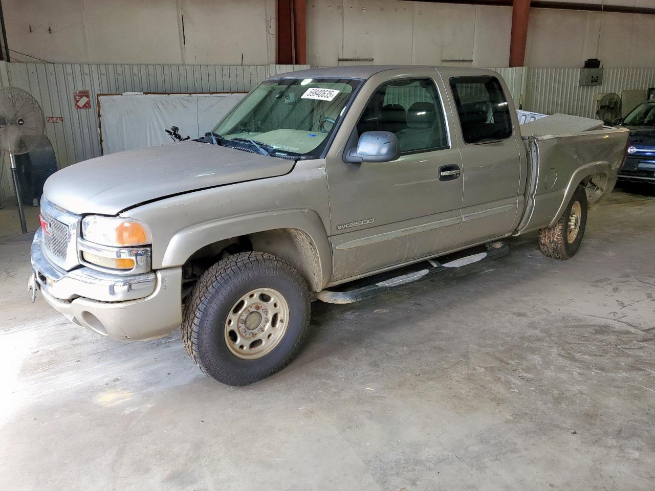 2003 GMC Sierra 2500 SLE, VIN 1GTGK29U43Z108468 — Rear end