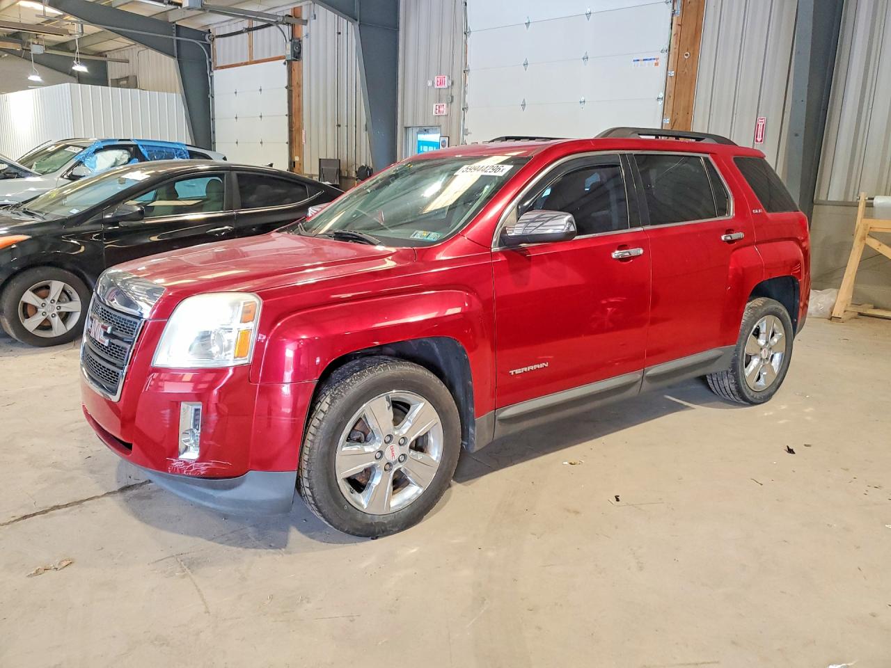 2014 GMC Terrain SLE, VIN 2GKFLWEK4E6211610 — Front end