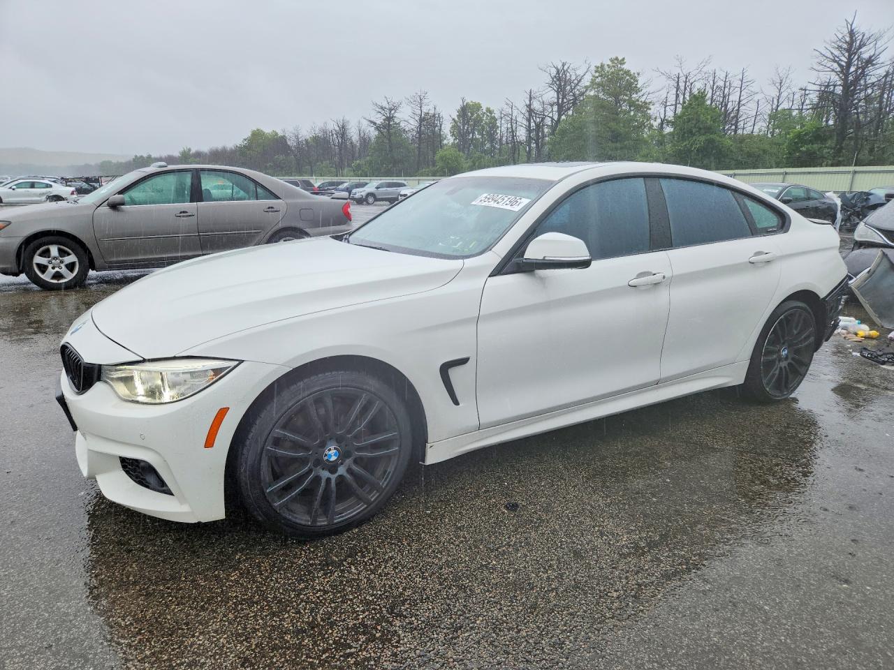2017 BMW 4 Series 430i, VIN WBA4F7C53HG787476 — Rear end