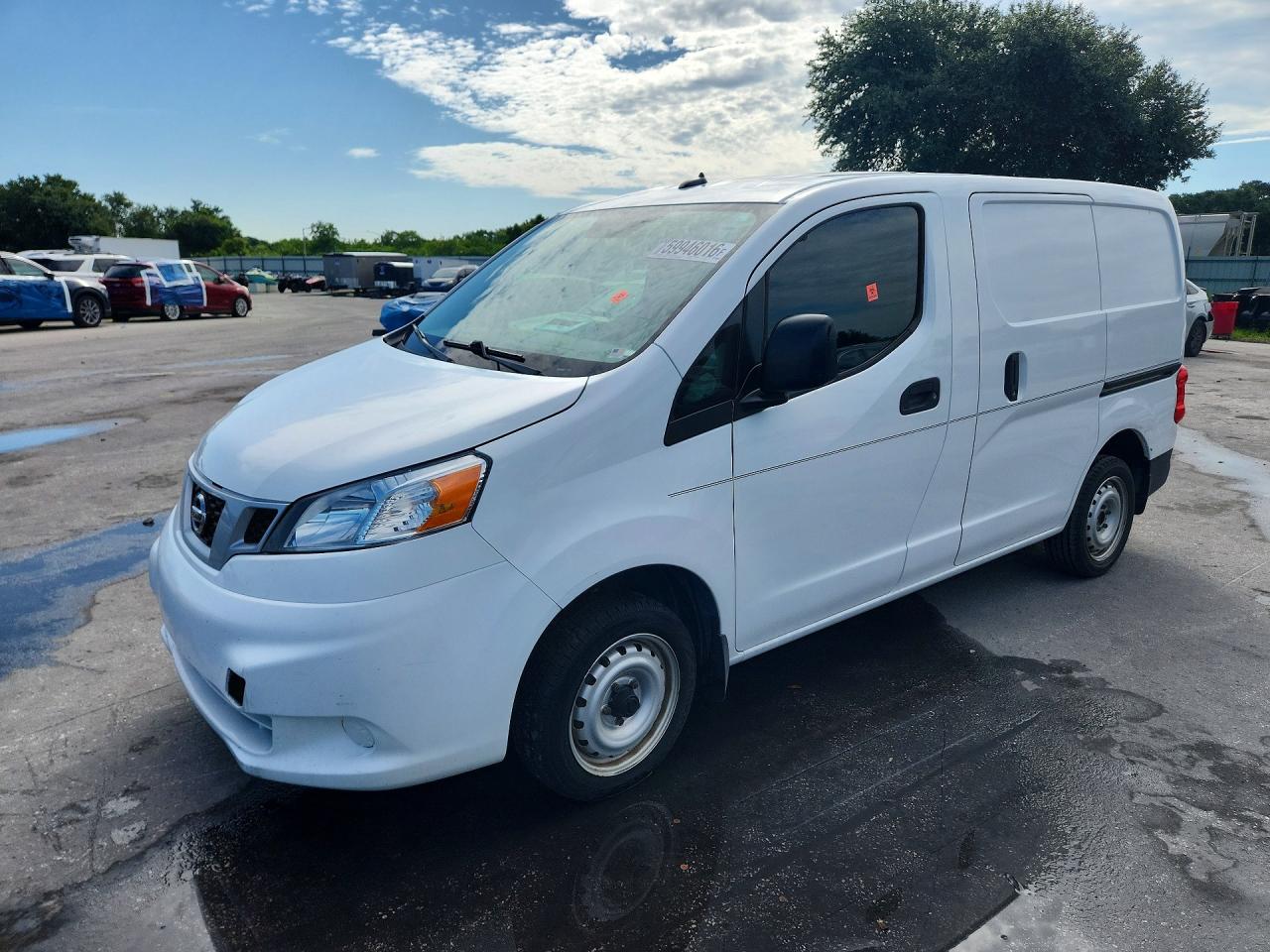 2020 Nissan NV200 S, VIN 3N6CM0KN5LK700634 — Rear end