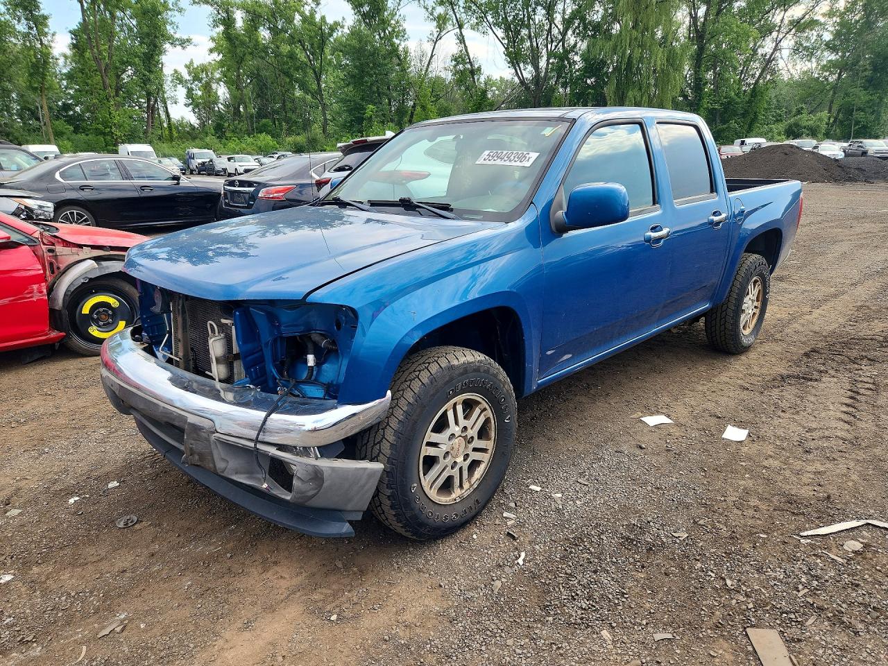 2012 GMC Canyon SLE1, VIN 1GTH6MFE6C8137929 — Перед