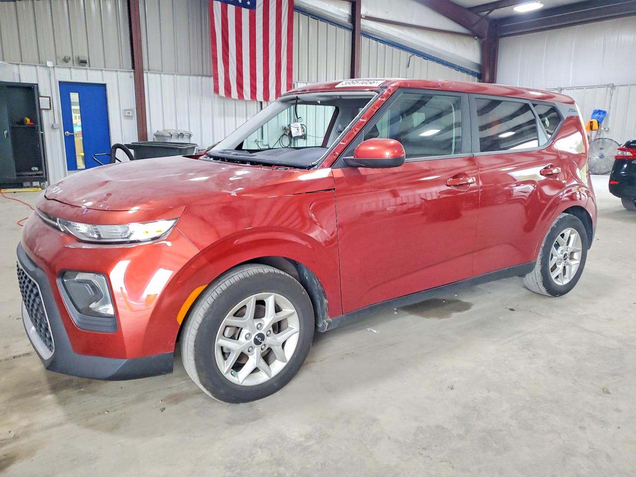 2022 Kia Soul LX, VIN KNDJ23AU8N7825719 — Крыша