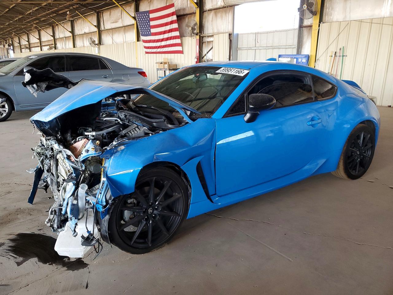 2023 Toyota 86 Premium, VIN JF1ZNBF10P8759138 — Burn