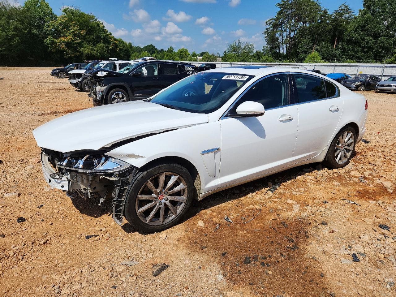 2014 Jaguar XF T, VIN SAJWA0ES7EPU20808 — Front end