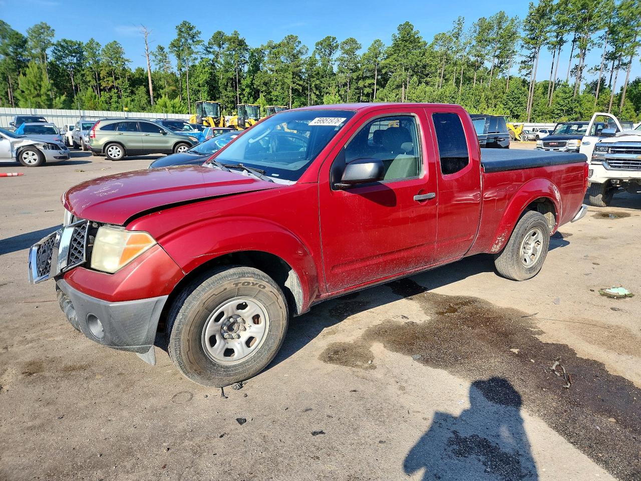 2007 Nissan Frontier XE, VIN 1N6BD06T07C449246 — Front end