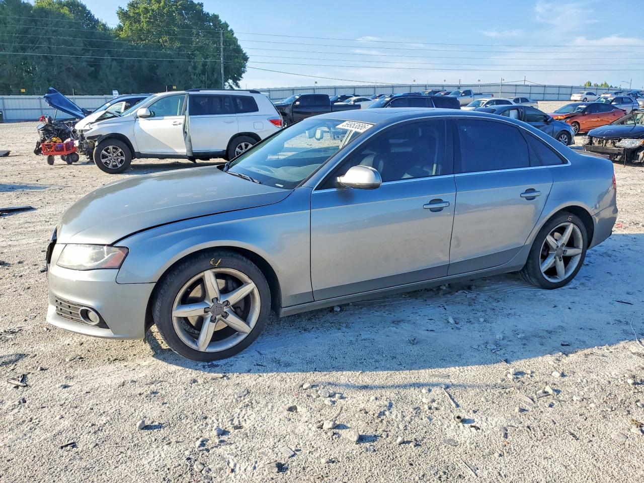 2011 Audi A4 Premium Plus, VIN WAUHFAFL0BN034256 — Front end