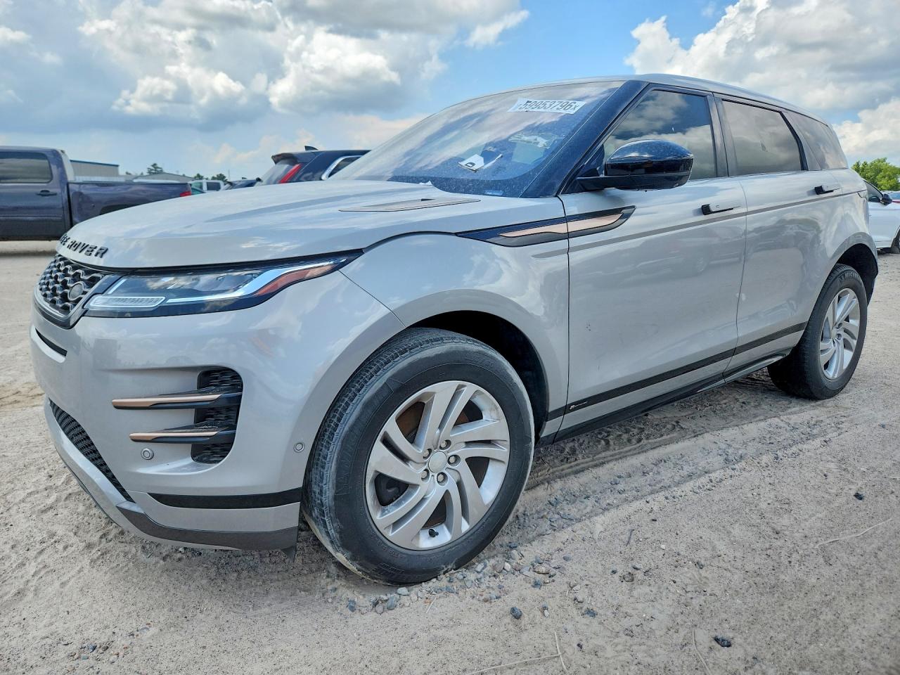 2021 Land Rover Range Rover Evoque R-Dynamic S, VIN SALZT2FX9MH155113 — Мелкие вмятины и царапины
