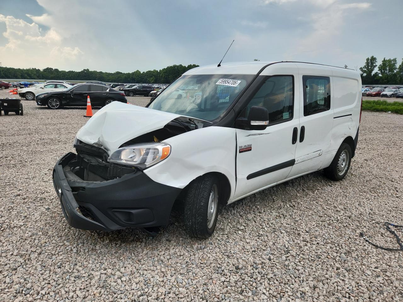 2018 Ram ProMaster City Cargo Tradesman, VIN ZFBERFAB8J6K24505 — Front end