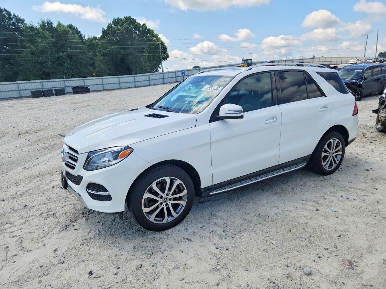 2018 Mercedes-Benz GLE 350, VIN 4JGDA5JB7JB057907 — Water / flood