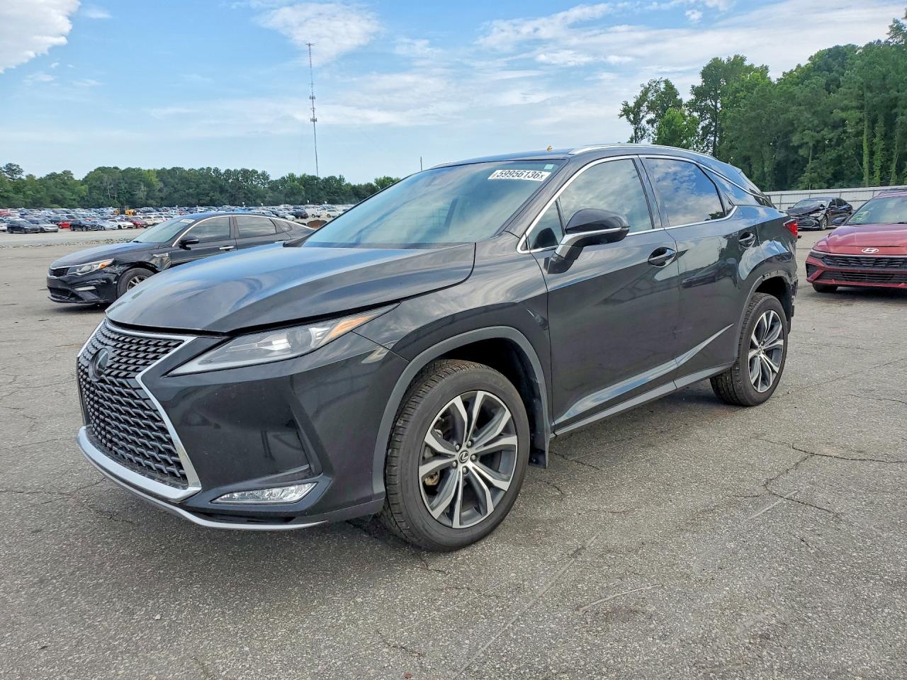 2022 Lexus RX 350, VIN 2T2HZMAA4NC255850 — Зад