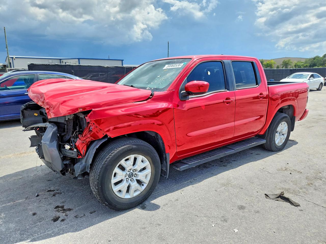 2022 Nissan Frontier SV, VIN 1N6ED1EJ2NN673543 — Minor dents and scratches