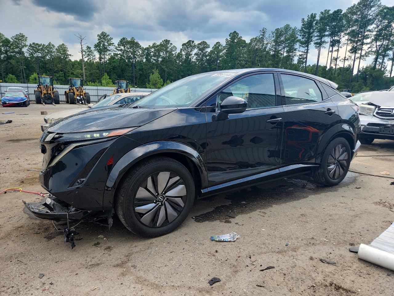 2023 Nissan ARIYA Evolve+, VIN JN1DF0BB4PM703878 — Front end