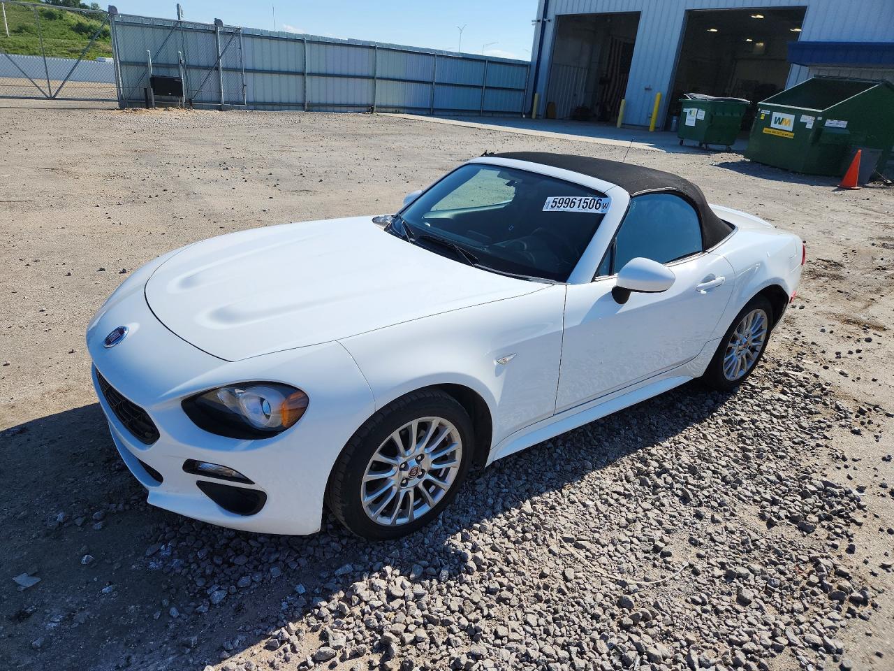 2017 FIAT 124 Spider Elaborazione Abarth, VIN JC1NFAEK8H0106130 — Rear end
