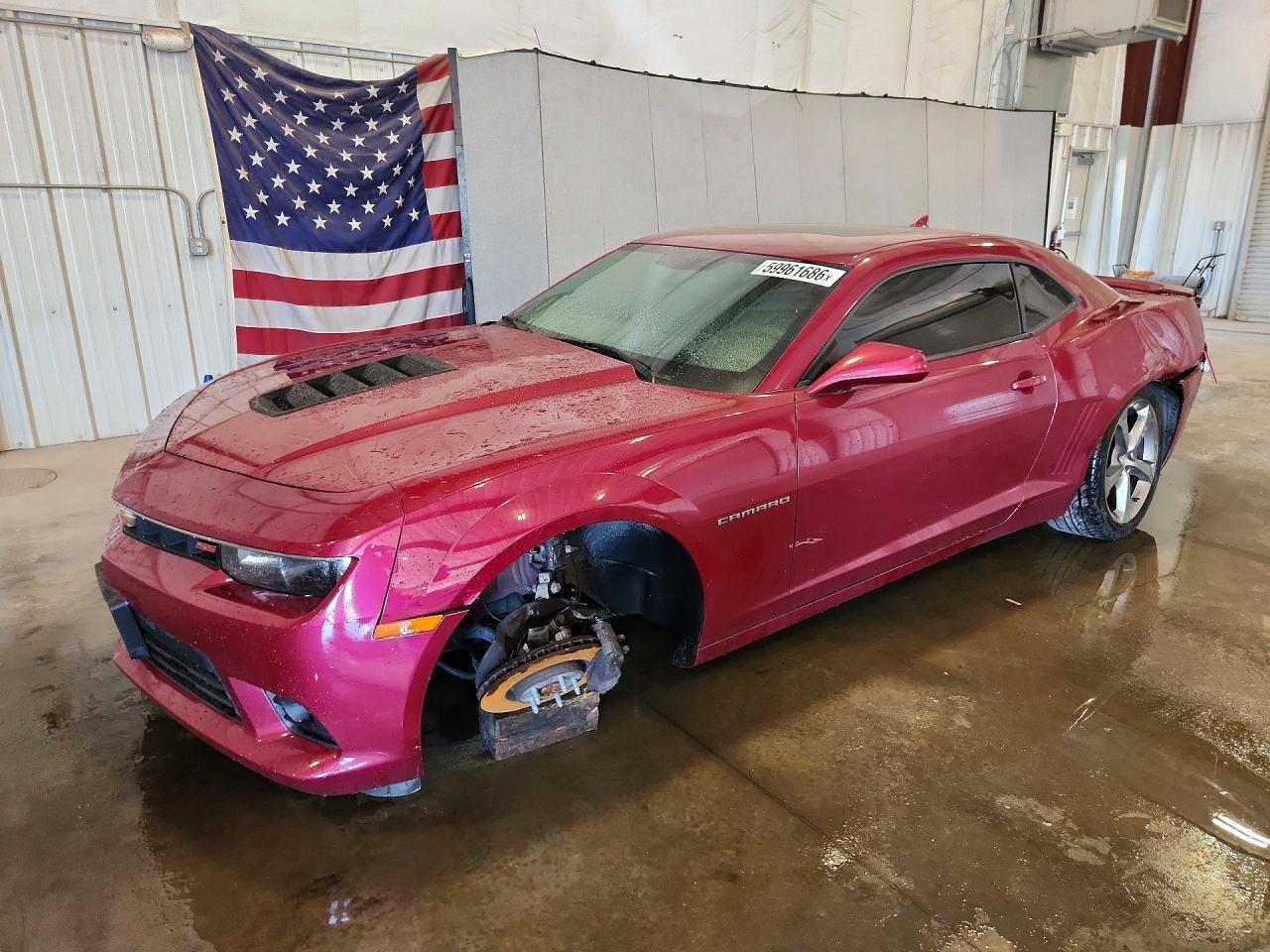 2014 Chevrolet Camaro SS, VIN 2G1FJ1EJ1E9314101 — Undercarriage