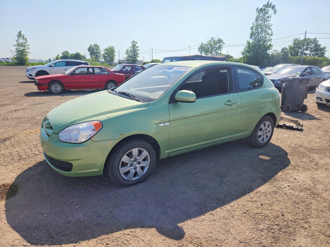 2011 Hyundai Accent L, VIN KMHCN3BC5BU190506 — Water / flood