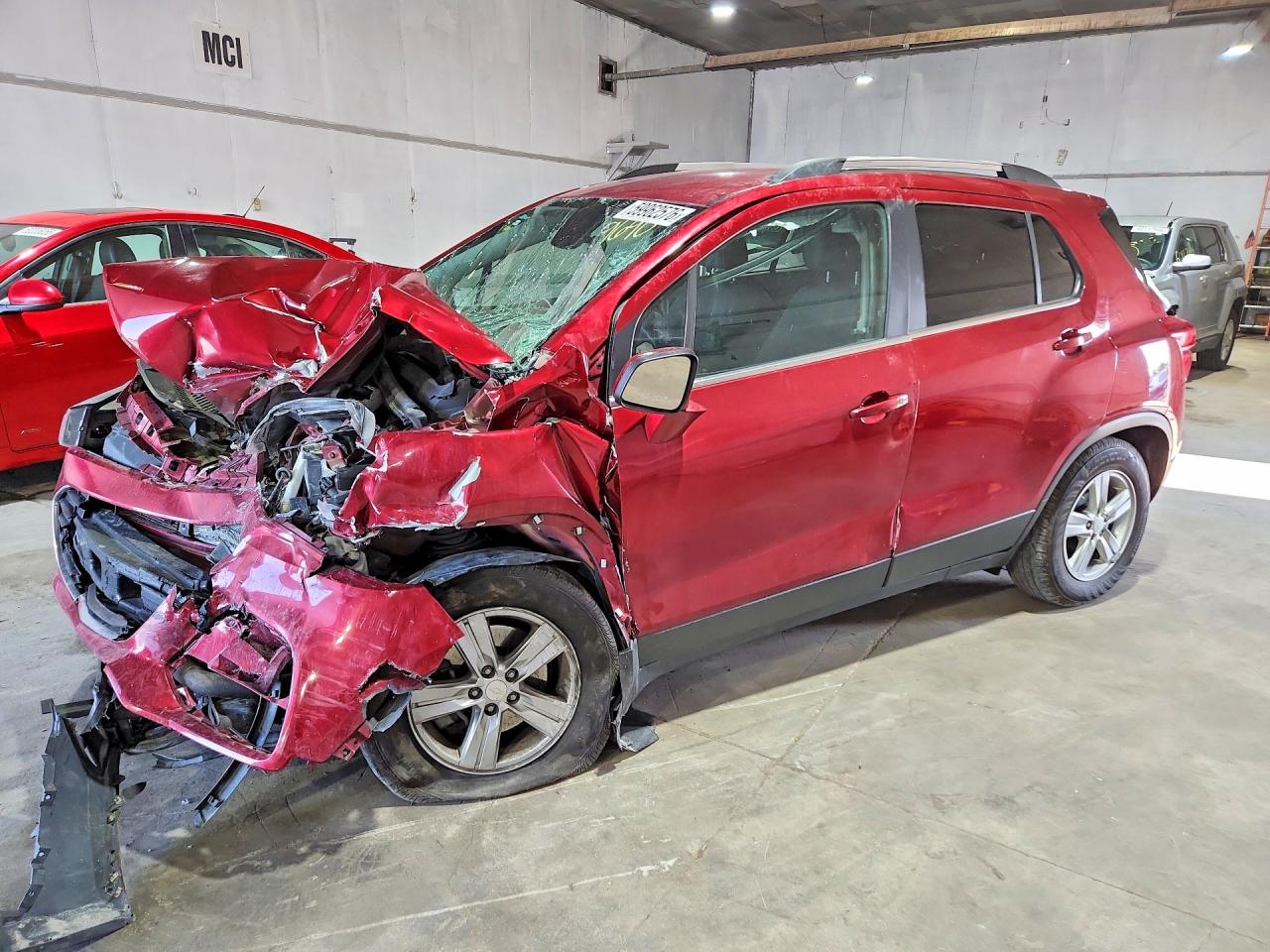 2019 Chevrolet Trax LT, VIN 3GNCJLSB9KL369690 — Front end