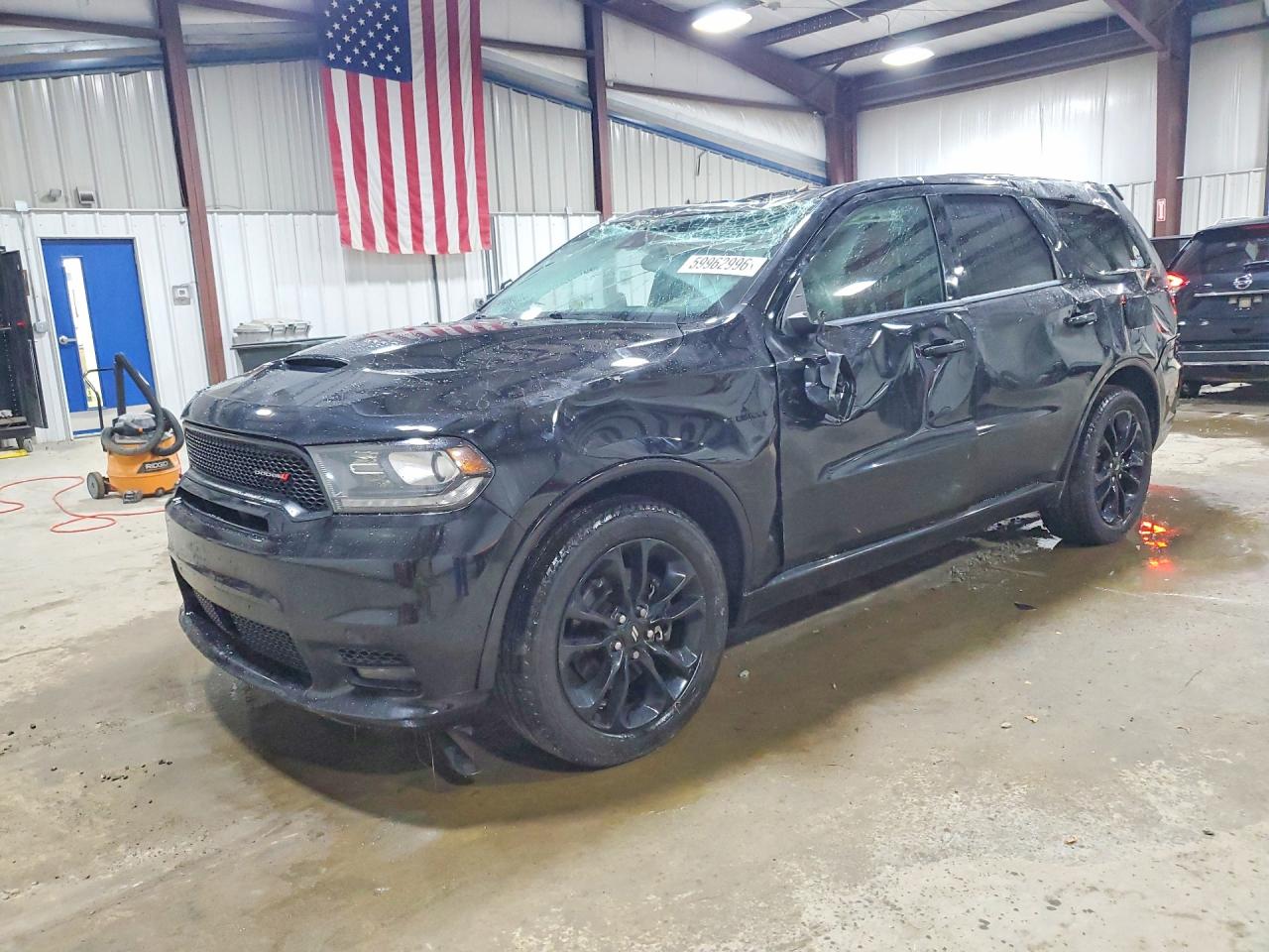 2020 Dodge Durango R/T, VIN 1C4SDJCT6LC309628 — Опрокидывание