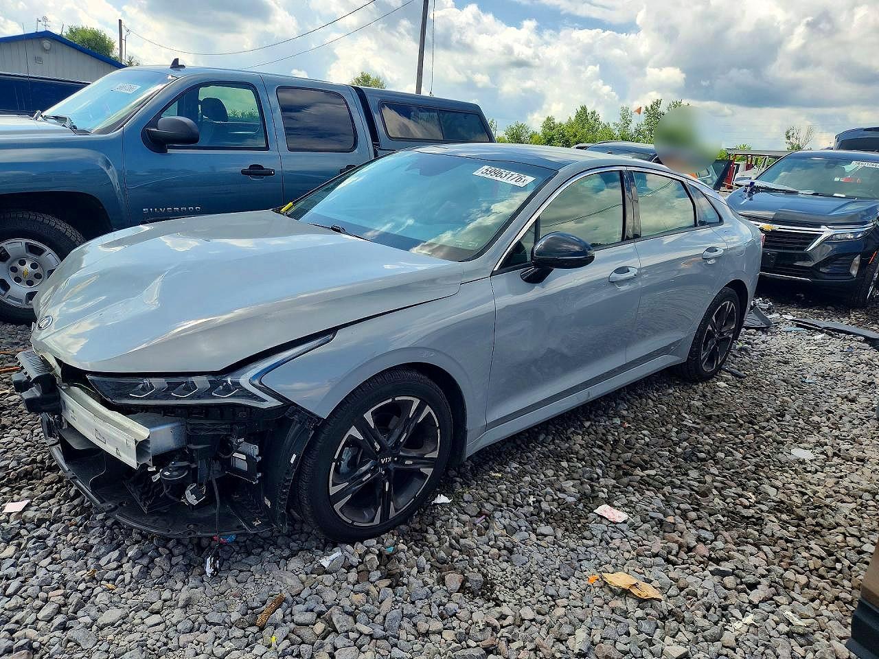 2021 Kia K5 GT-Line, VIN 5XXG64J22MG042663 — Front end