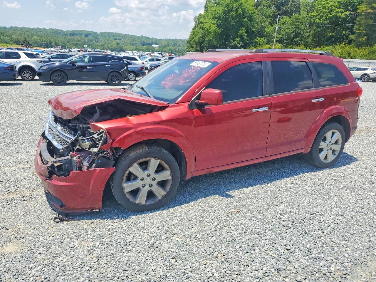 2011 Dodge Journey Crew, VIN 3D4PH3FG2BT516978 — Front end