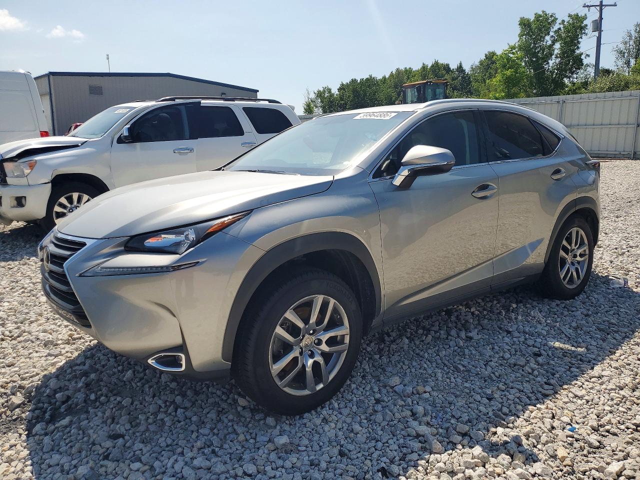 2016 Lexus NX 200t, VIN JTJBARBZ6G2095052 — Rear end