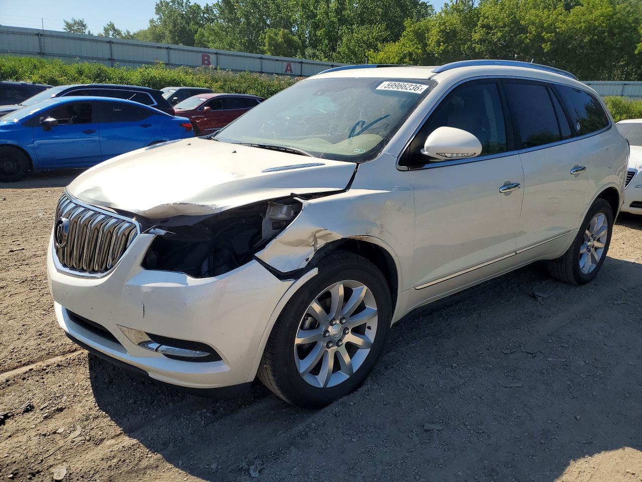 2015 Buick Enclave Premium, VIN 5GAKVCKD9FJ219880 — Front end