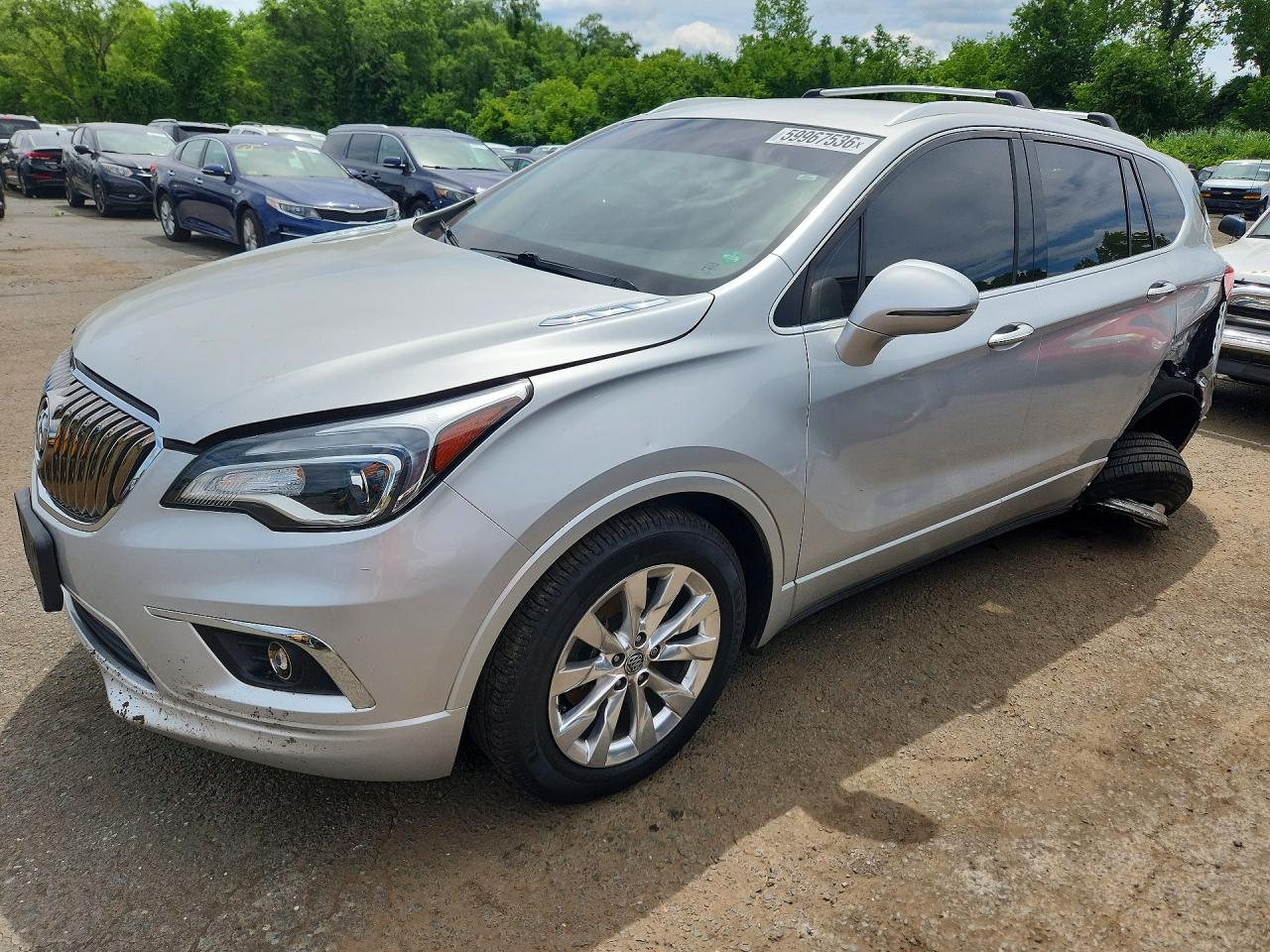 2018 Buick Envision Essence, VIN LRBFX2SA1JD056528 — Undercarriage