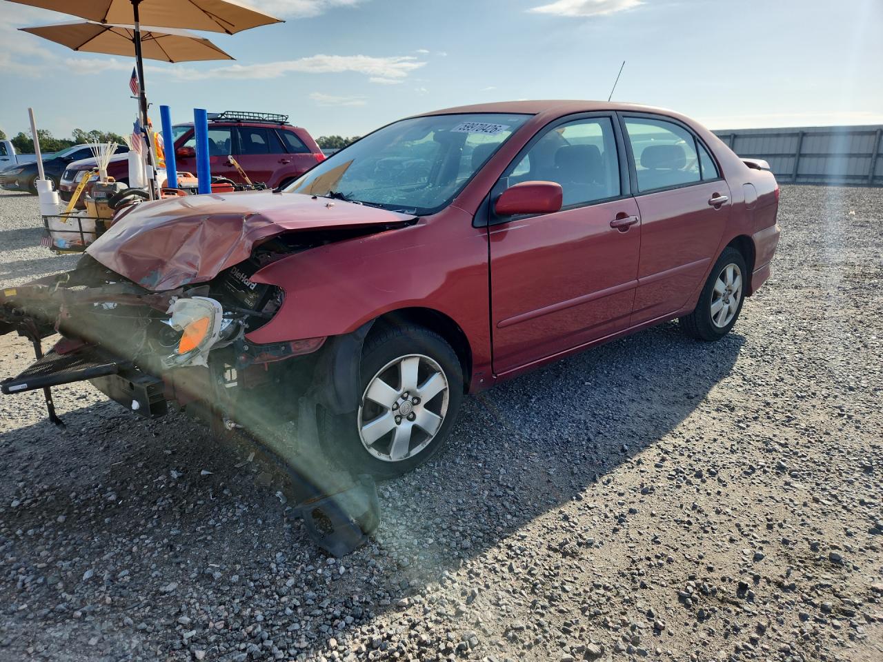 2008 Toyota Corolla S, VIN 1NXBR32E18Z987233 — Front end