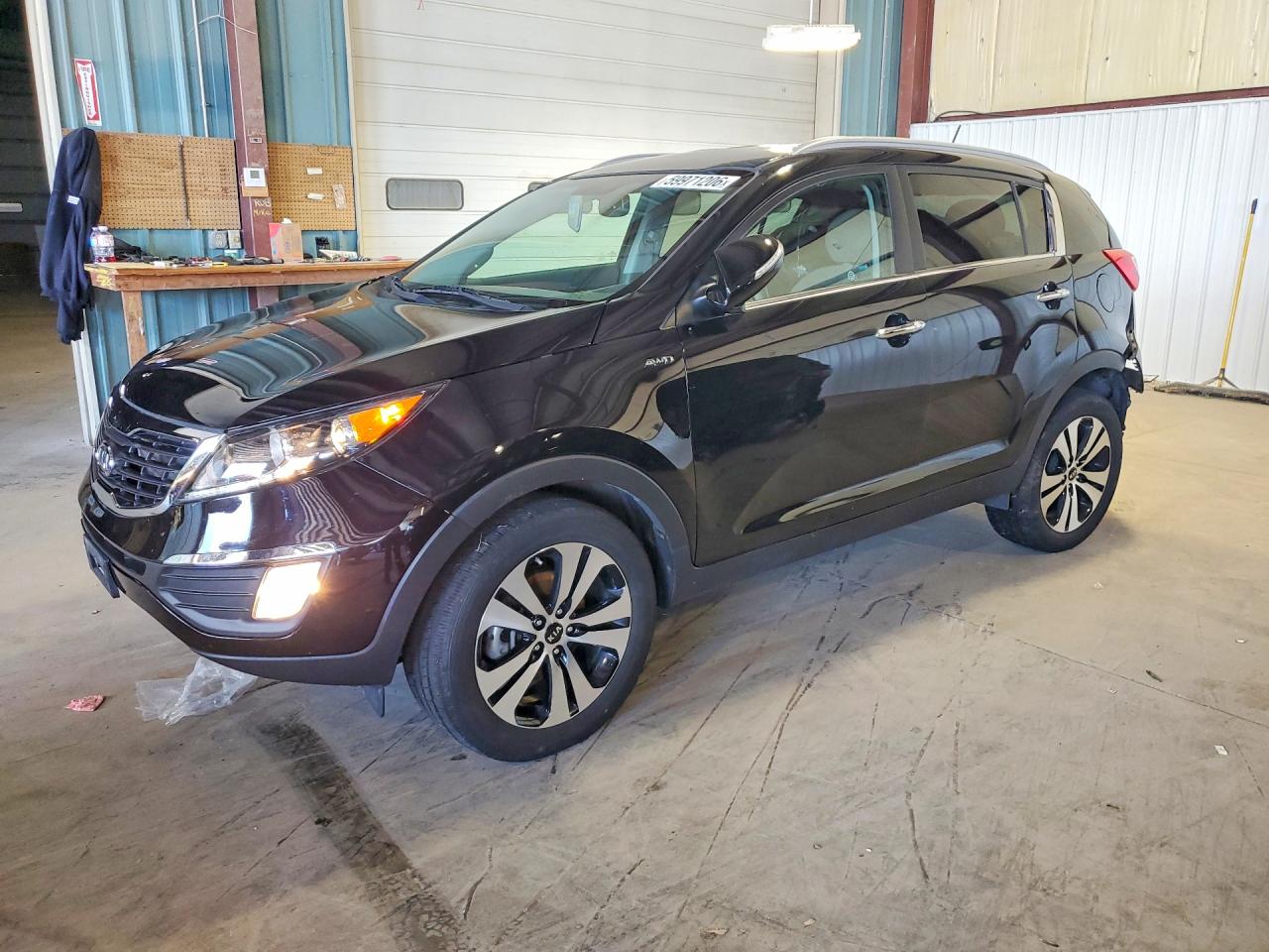 2011 Kia Sportage EX, VIN KNDPCCA27B7049097 — Rear end