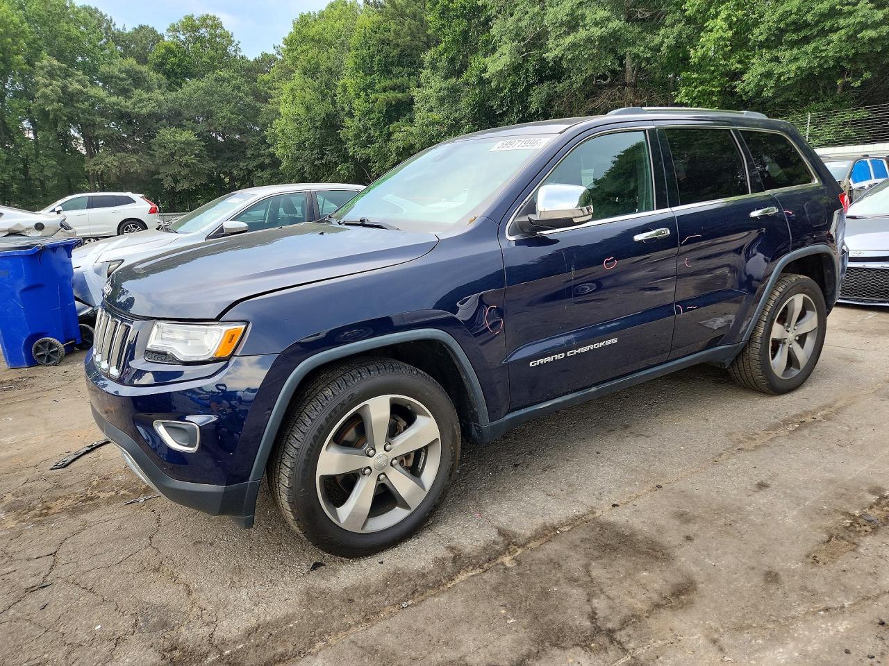2015 Jeep Grand Cherokee Limited, VIN 1C4RJFBG0FC661424 — Перед