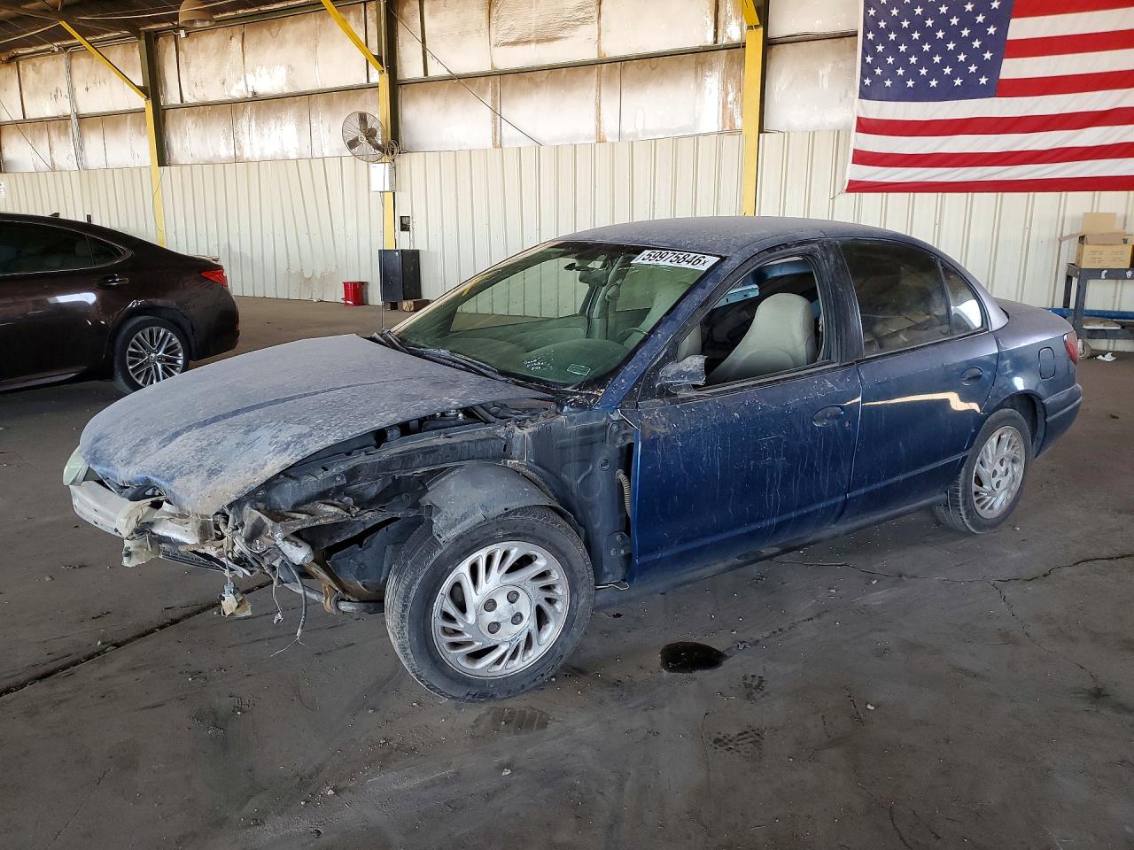 2001 Saturn SL, VIN 1G8ZF52831Z321933 — Front end