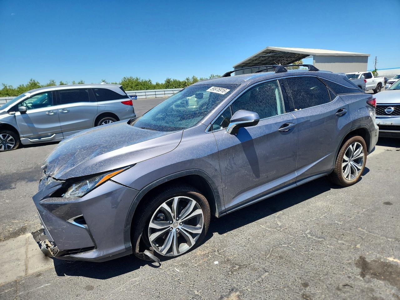 2016 Lexus RX 350, VIN 2T2BZMCAXGC009052 — Rollover