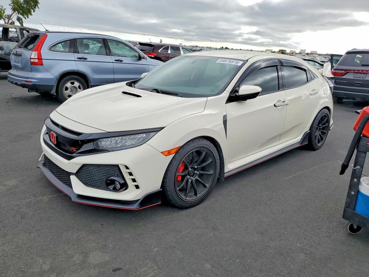 2018 Honda Civic Type R Touring, VIN SHHFK8G77JU203913 — Vandalism
