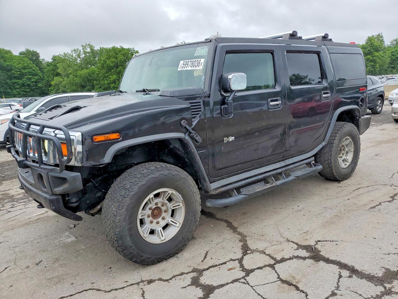 2003 Hummer H2, VIN 5GRGN23U83H118537 — Minor dents and scratches