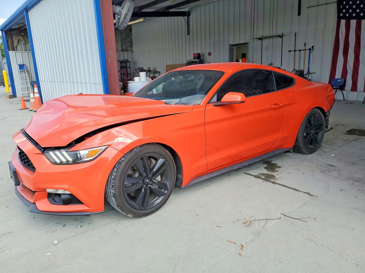 2016 Ford Mustang EcoBoost Premium, VIN 1FA6P8TH0G5219355 — Front end