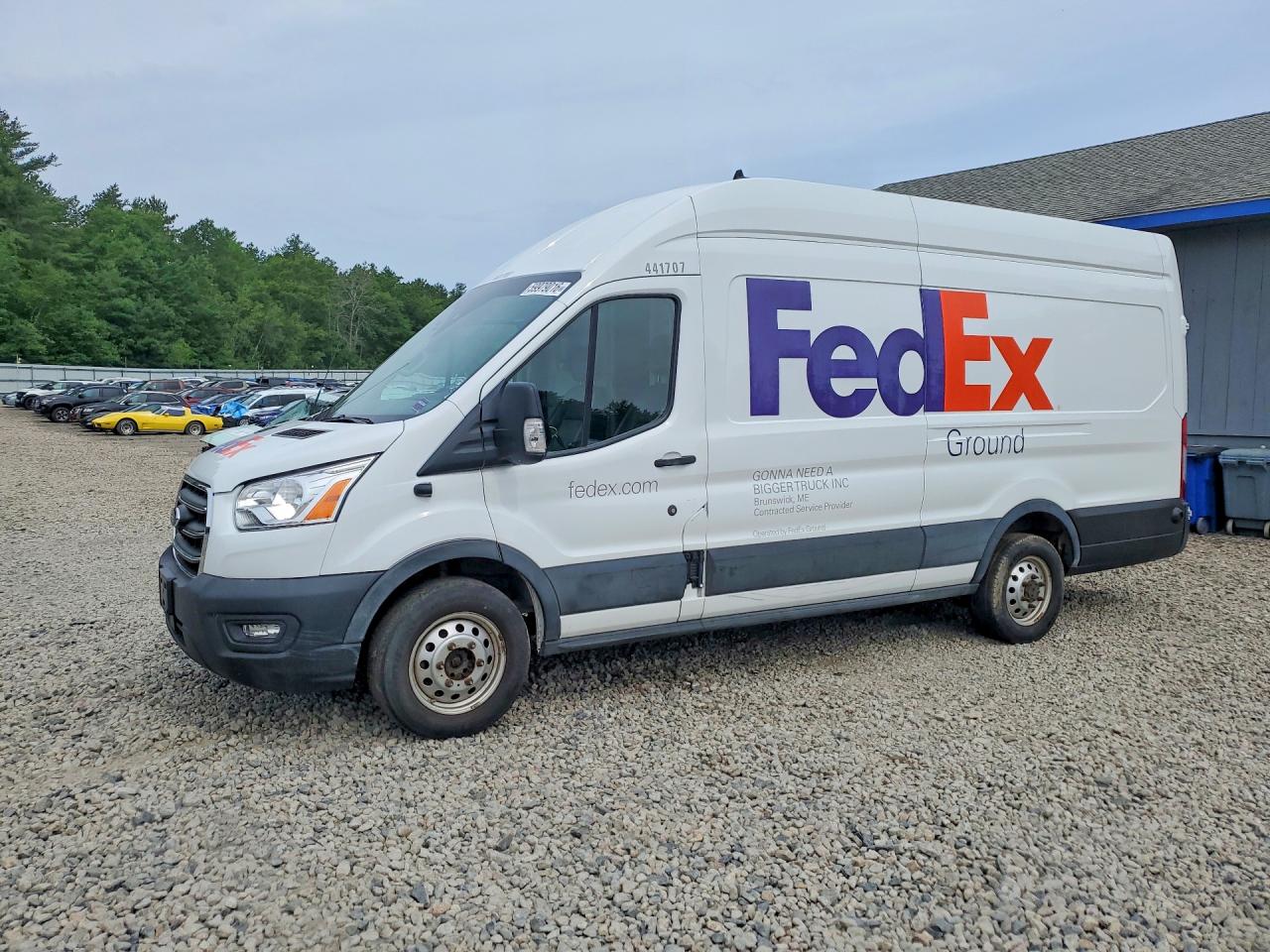 2020 Ford Transit Cargo, VIN 1FTBW3U87LKB09198 — Minor dents and scratches