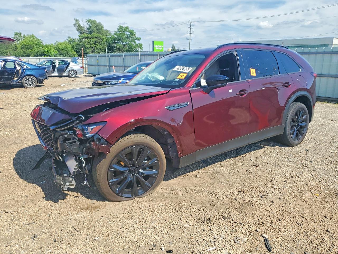 2026 Mazda CX-90 Premium Sport, VIN JM3KKCHD8T1387463 — Фото с аукциона