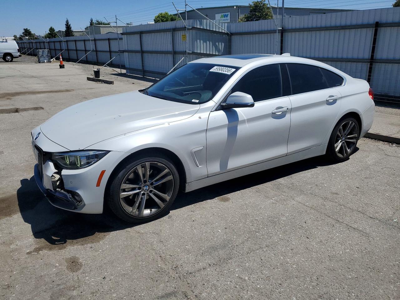 2018 BMW 4 Series 430i, VIN WBA4J1C55JBG80480 — Front end