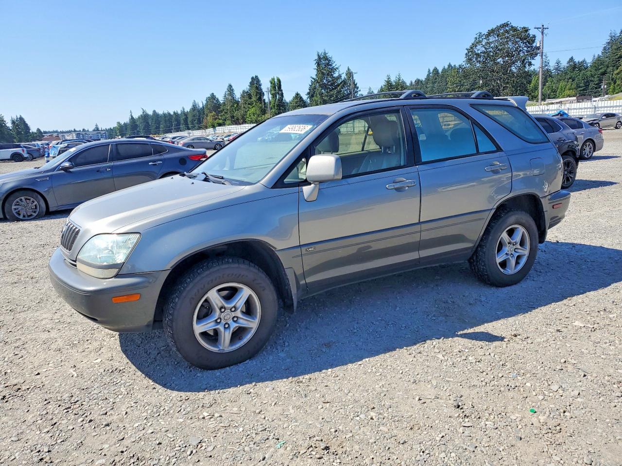 2002 Lexus RX 300, VIN JTJHF10U020290105 — Rear end