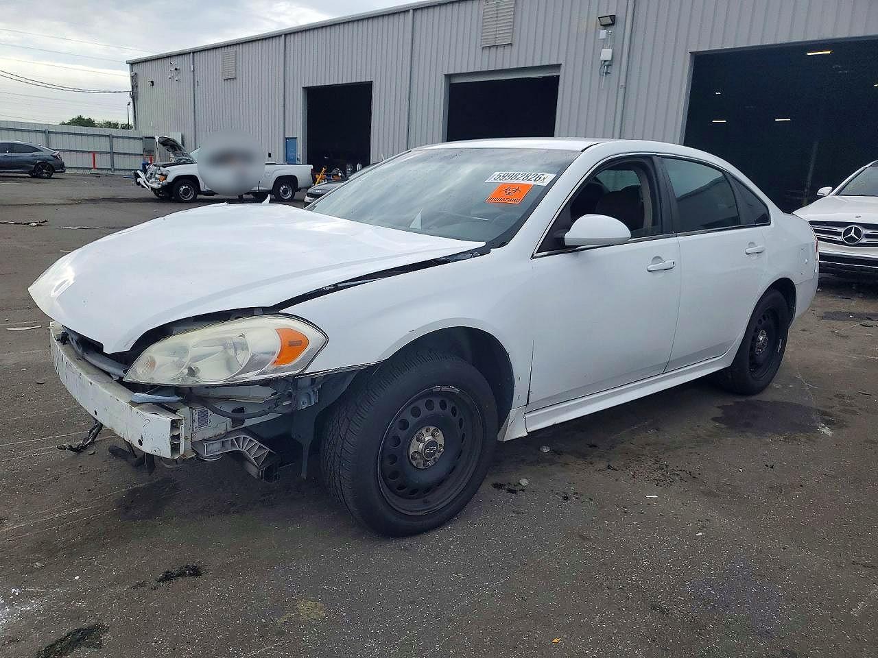 2016 Chevrolet Impala Police Police, VIN 2G1WD5E33G1101121 — Front end