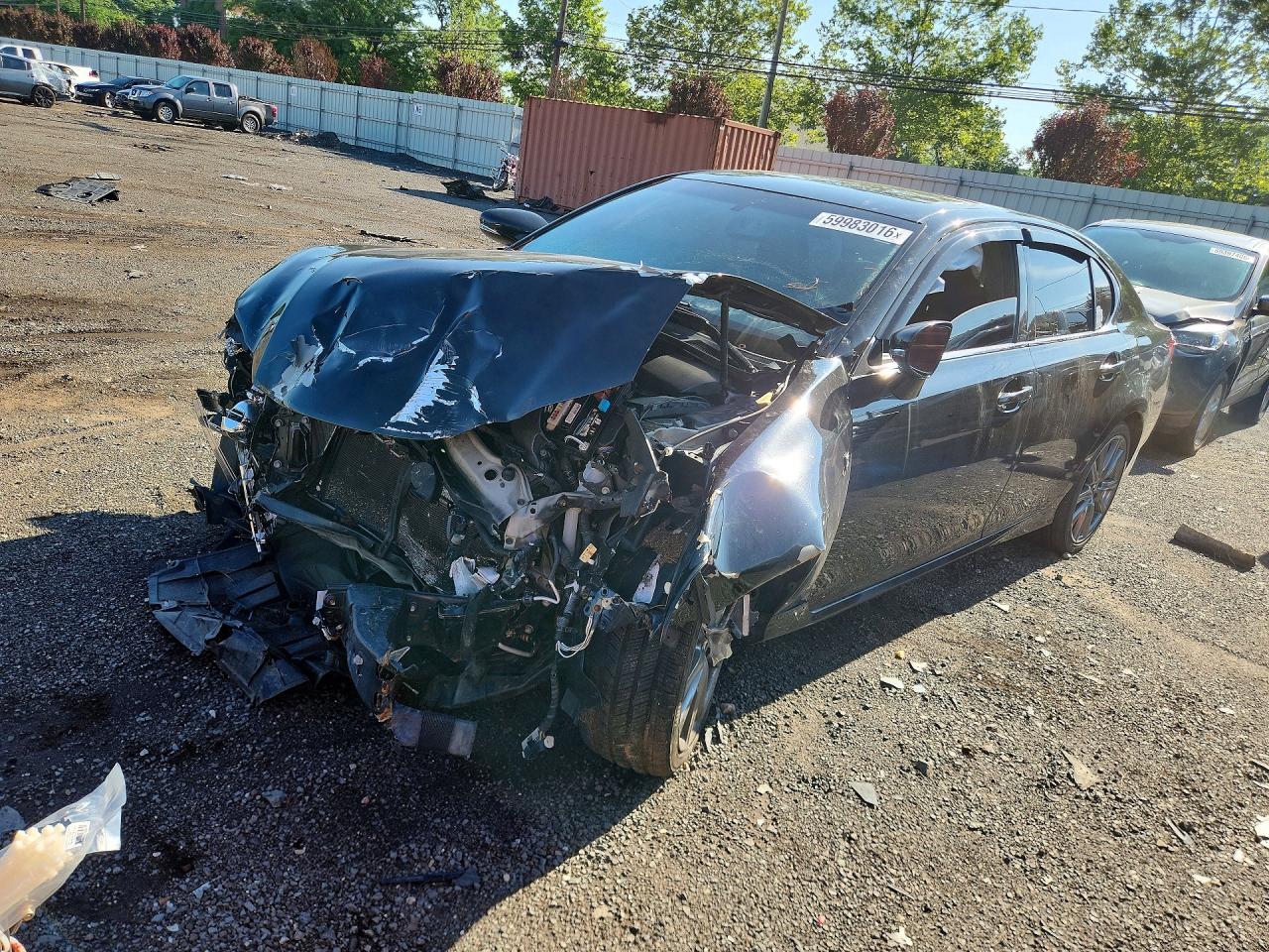 2015 Lexus GS 350, VIN JTHCE1BL9FA007493 — Перед